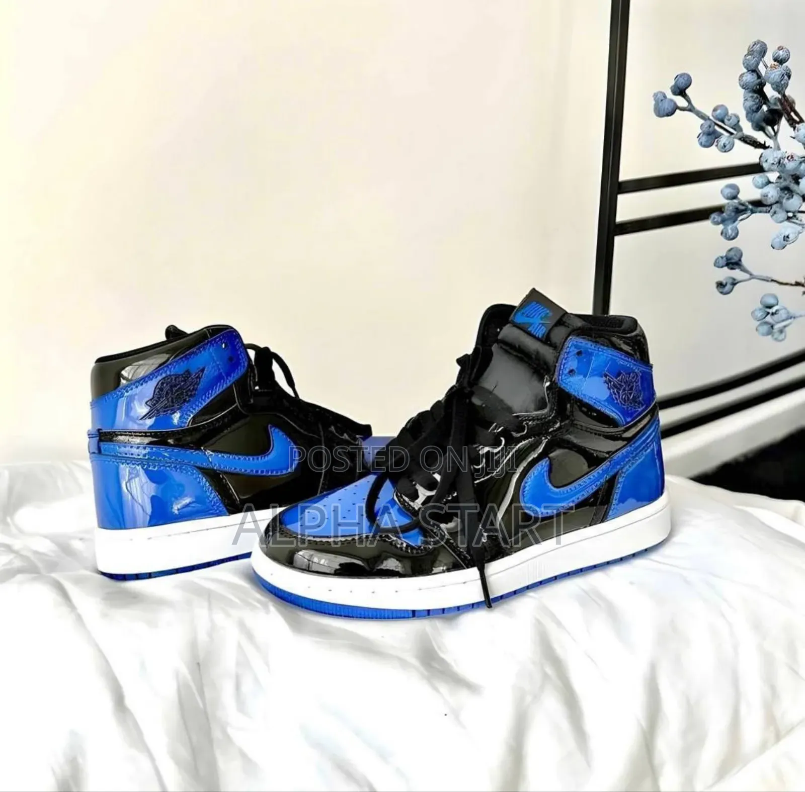 Air #Jordan 1retro High Og “#Patent_royal_blue” #High Shoes for Men's