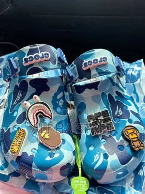 New Released 
#Bape Crocs High Master Quality Slipper