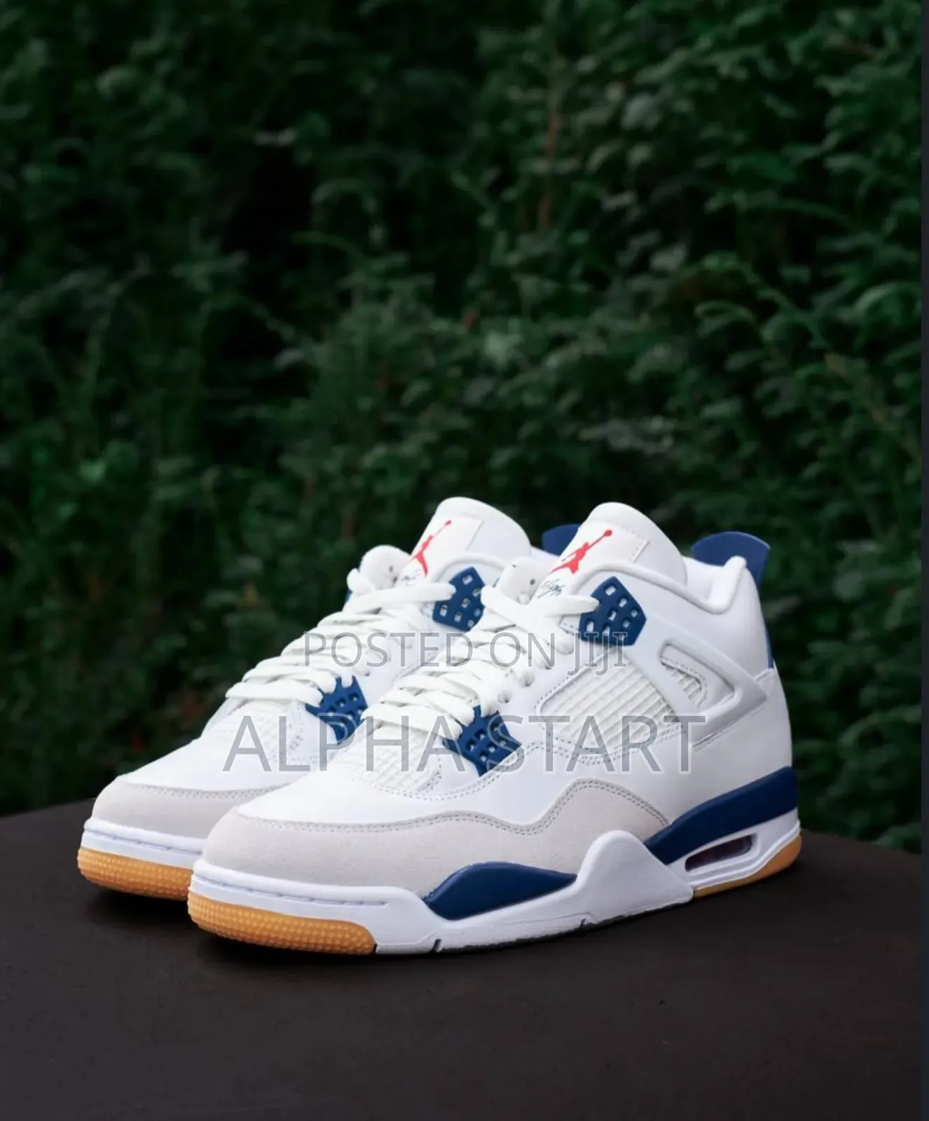 New Released Jordan 4 Lmlsb Navy Blue High Master Quality Smooth Shoes