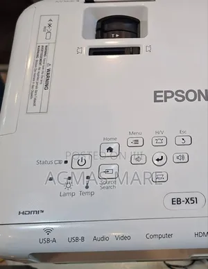 Epson Projector Model: Eb-X51 Has: Bag Remote