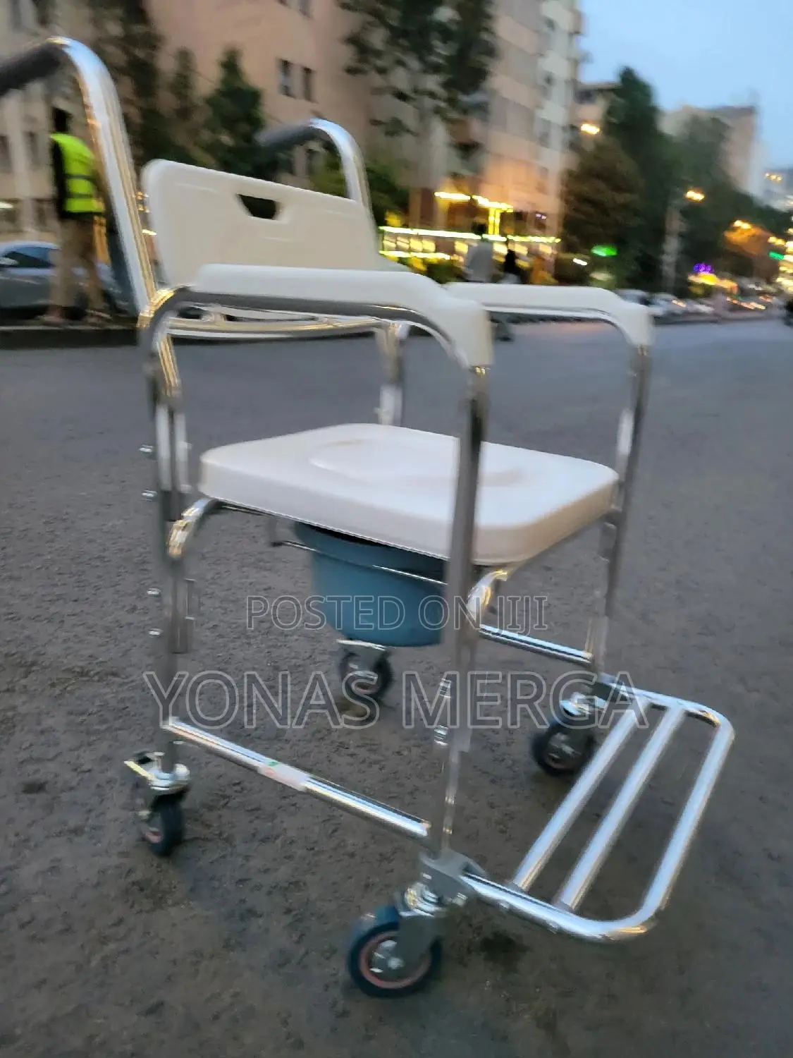 Commode繇雀toilet Rolling Shower Chair瞜zgood Helper for Elderly Patients
