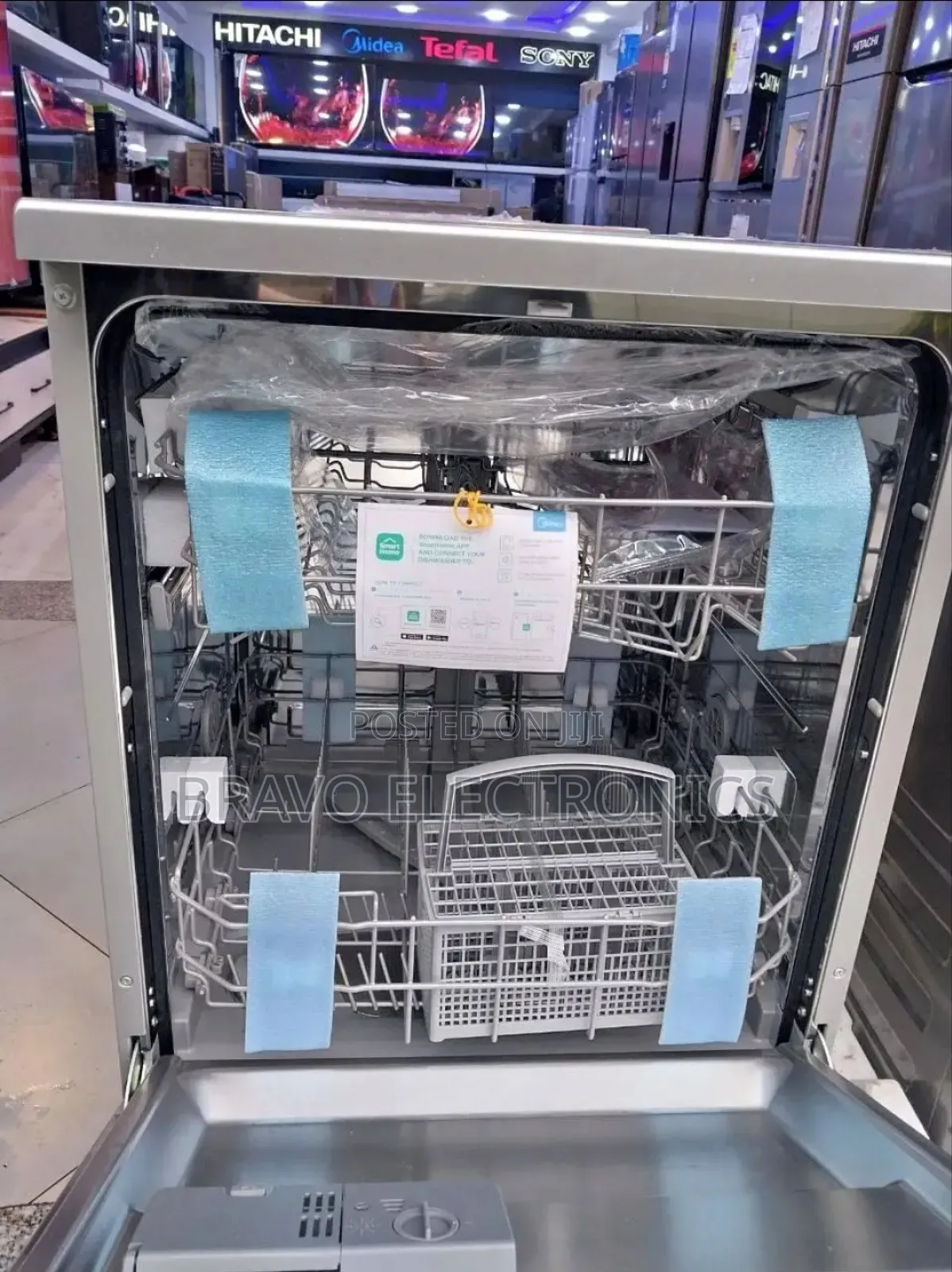  Midea 12-Plate Dishwasher – Smart, Silent Sparkling Clean! 