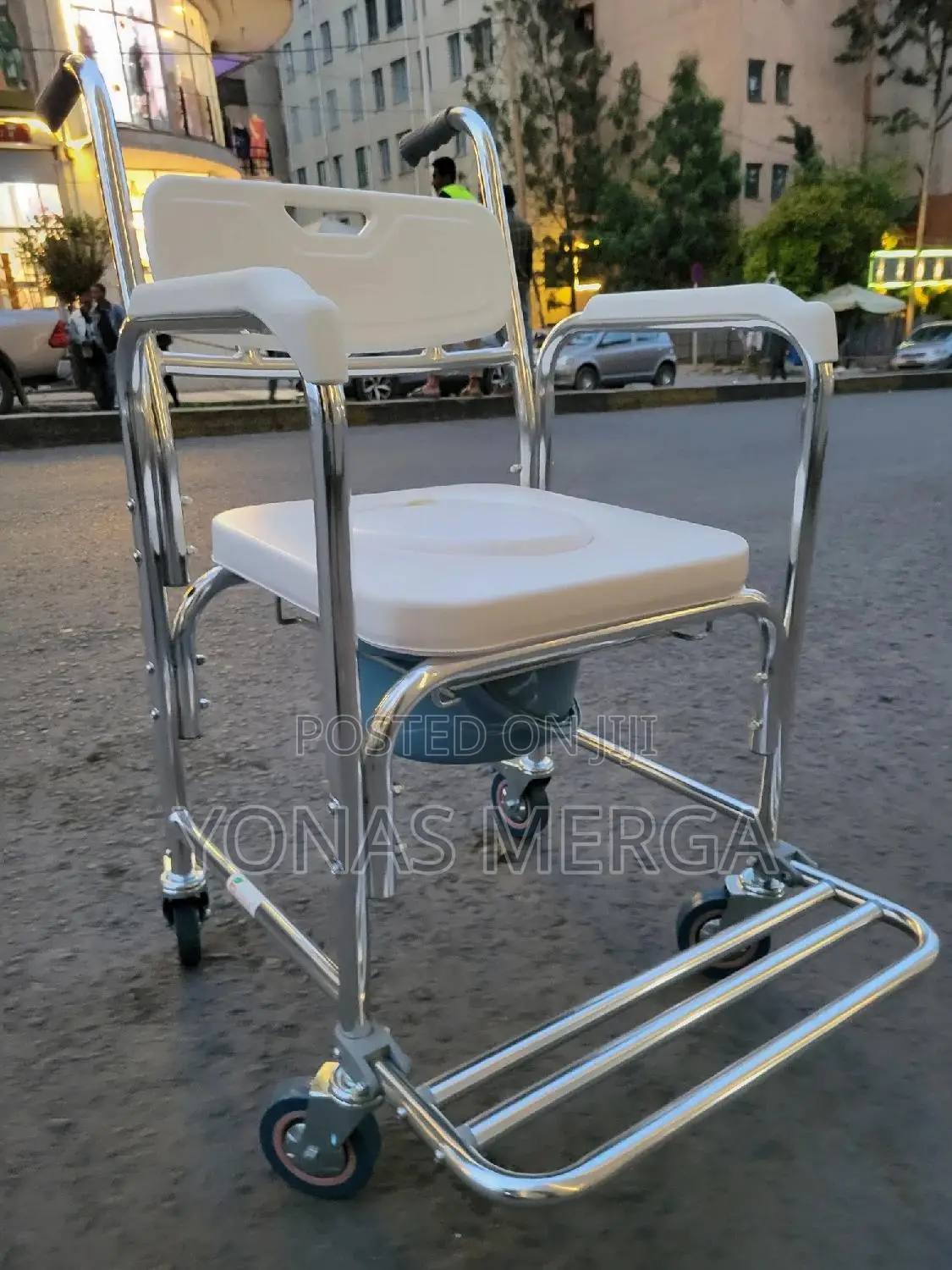 Wheels - Bathroom Bedside Wheelchair 150kg囪嶆commode Chair媧皿potty