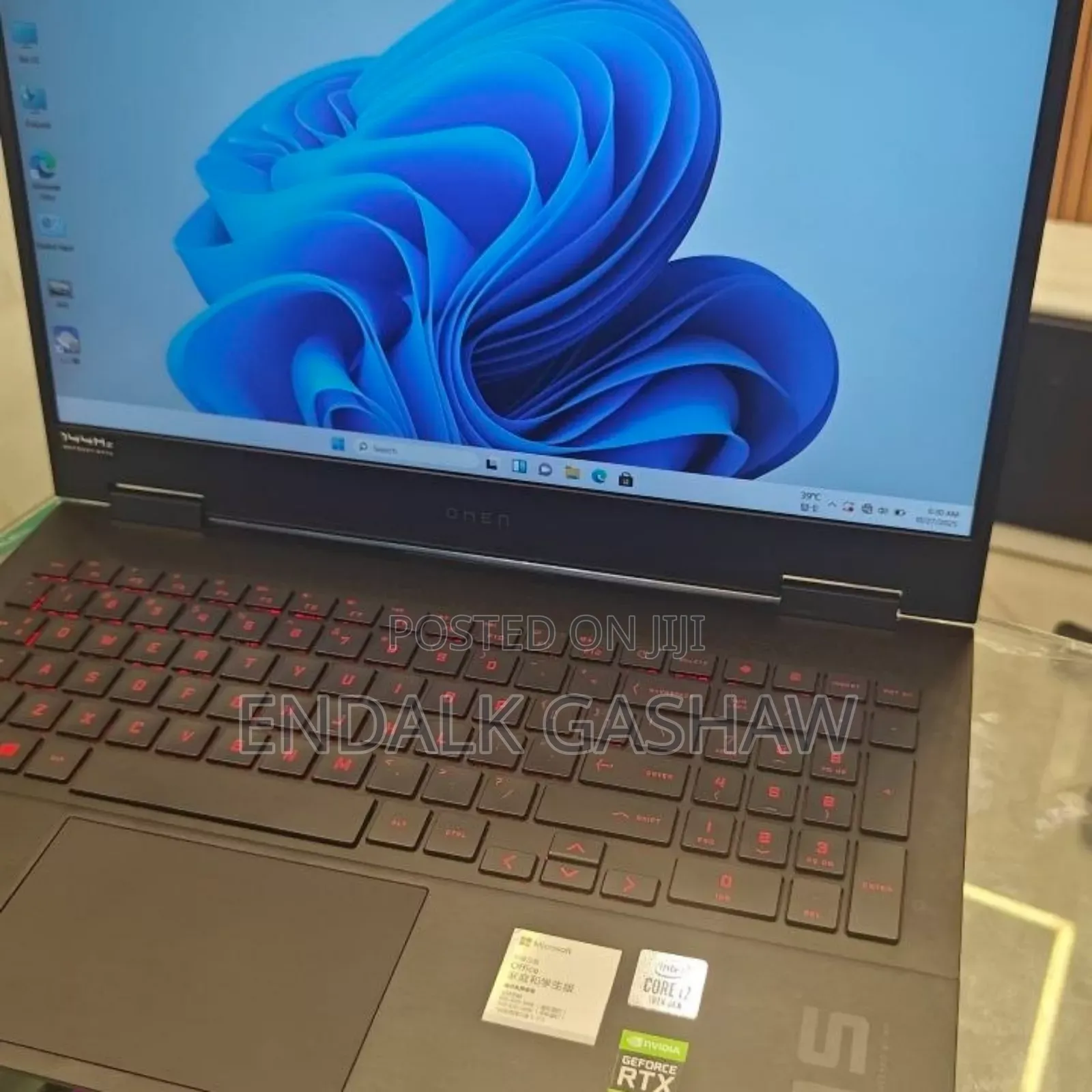 New Laptop HP Omen 15 16GB Intel Core I7 SSD 512GB