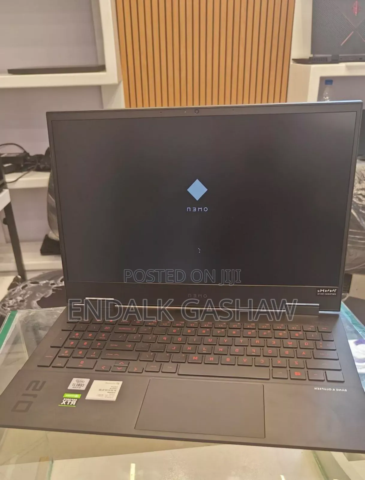 New Laptop HP Omen 15 16GB Intel Core I7 SSD 512GB