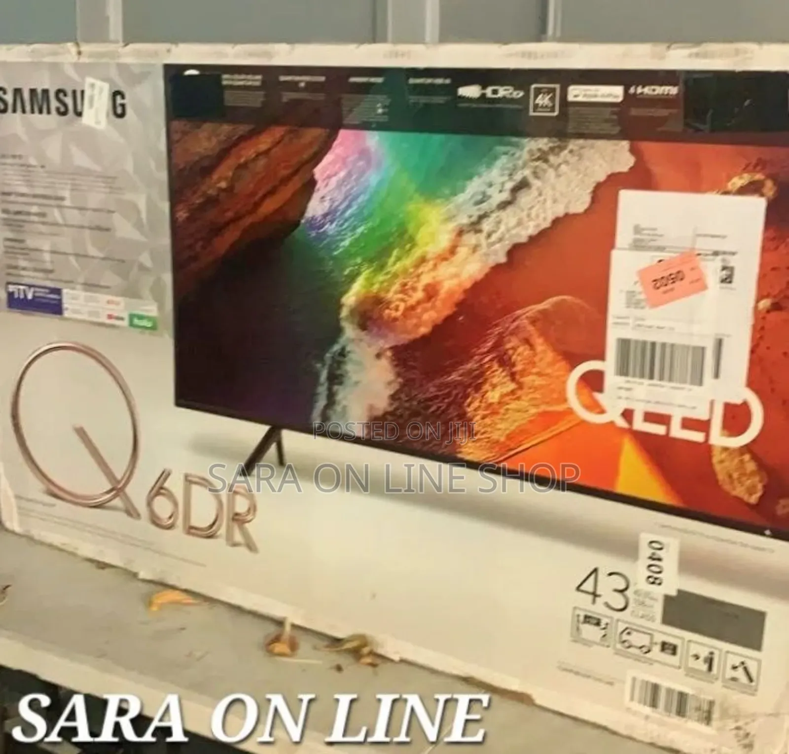 ♧♧Samsung 43" Q6dr Smart Tv ■■Free Delivery