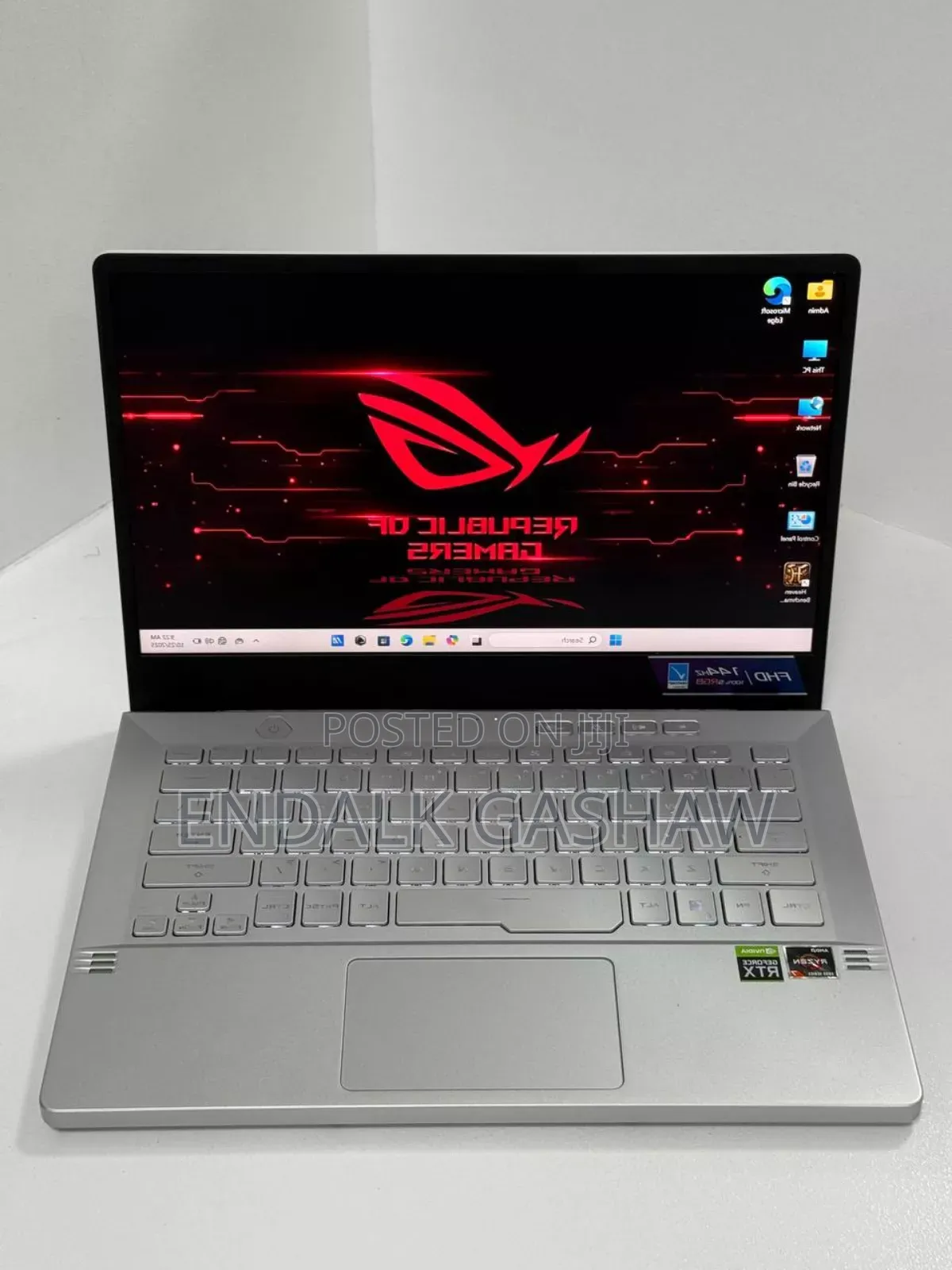 New Laptop Asus ROG Zephyrus G15 16GB AMD Ryzen 7 SSD 1T