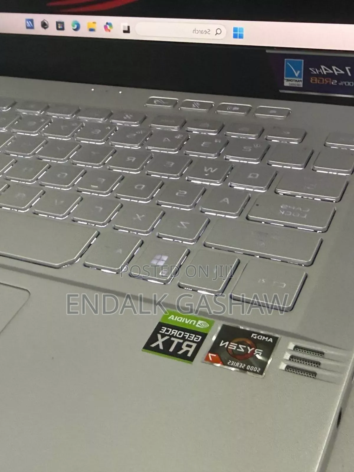 New Laptop Asus ROG Zephyrus G15 16GB AMD Ryzen 7 SSD 1T