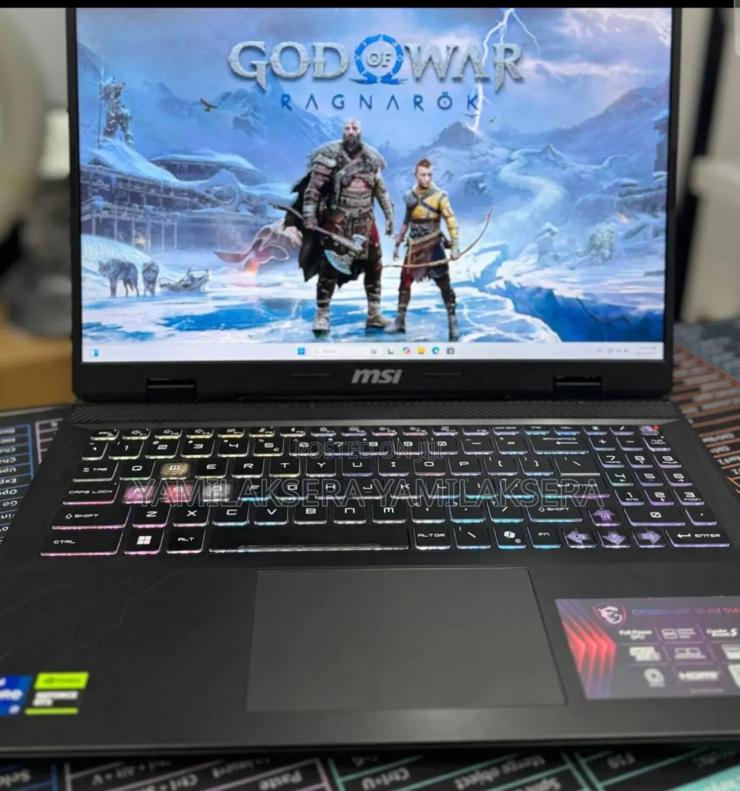 New Laptop MSI Crosshair 17 16GB Intel Core I7 SSD 1T