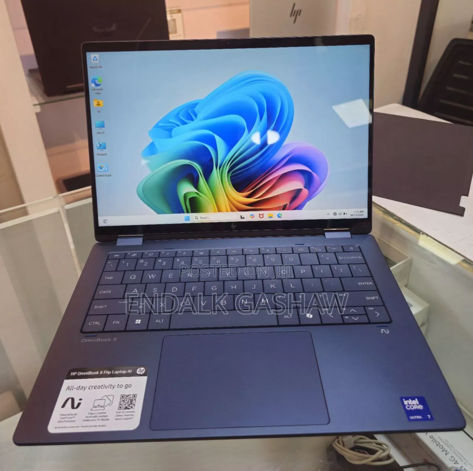 New HP OmniBook X Laptop 14-Fe0097nr 16GB Intel Core Ultra 7 SSD 1T