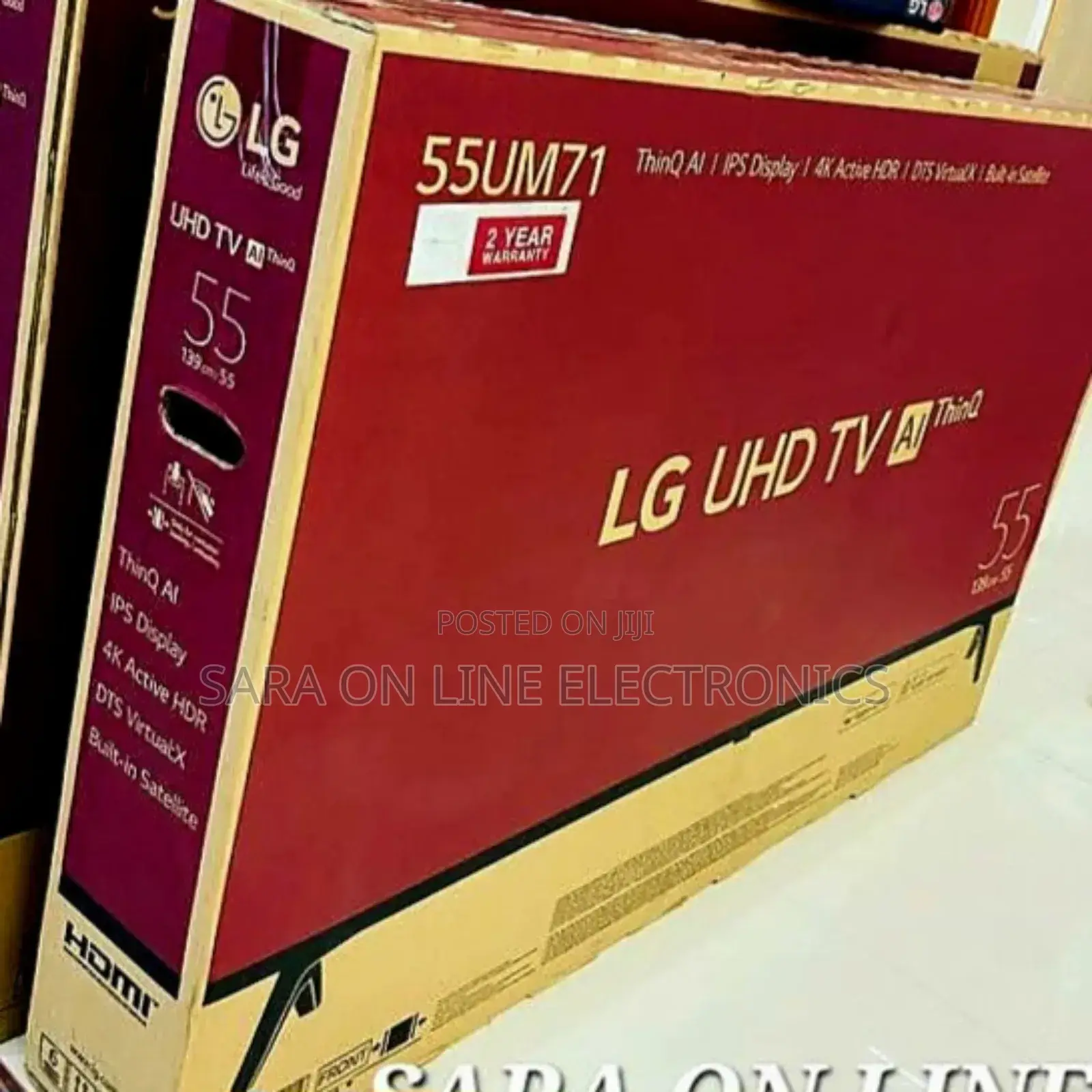 **Lg 55" Uhd Smart Tv >>New Model >>Free Delivery