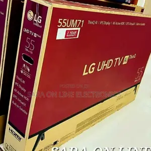 **Lg 55" Uhd Smart Tv >>New Model >>Free Delivery