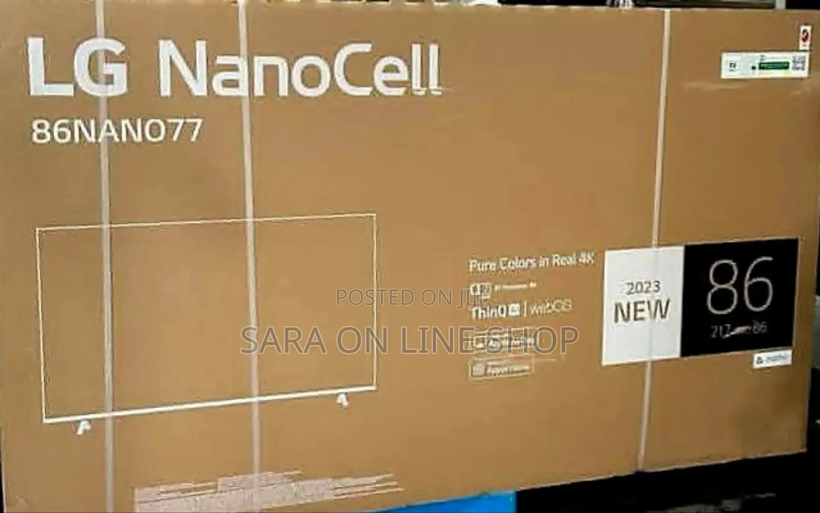 ●○Lg 86" Nano Cell Webos Tv □■10year Warranty Free Delivery