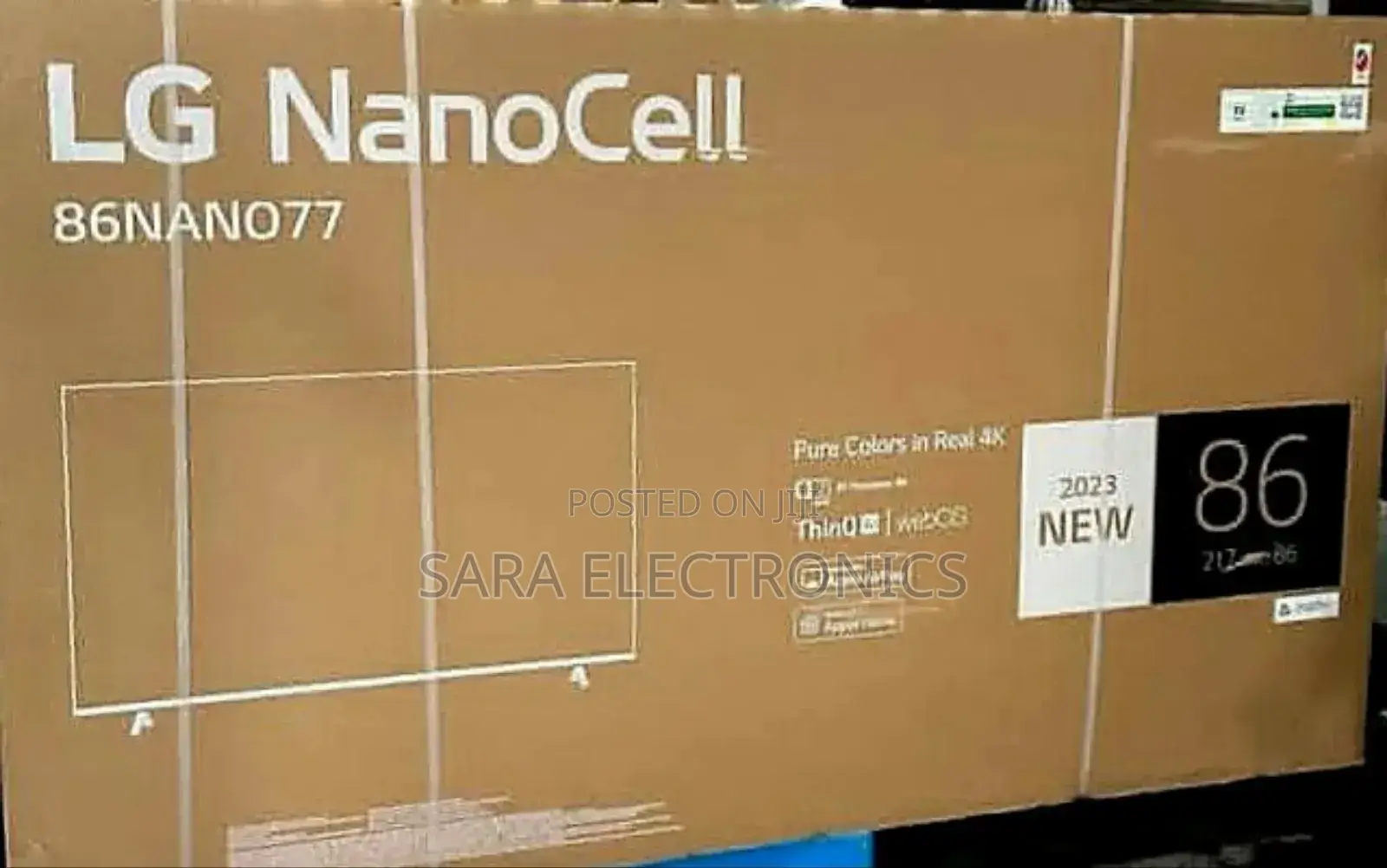 ●○Lg 86" Nano Cell Webos Tv □■10year Warranty Free Delivery