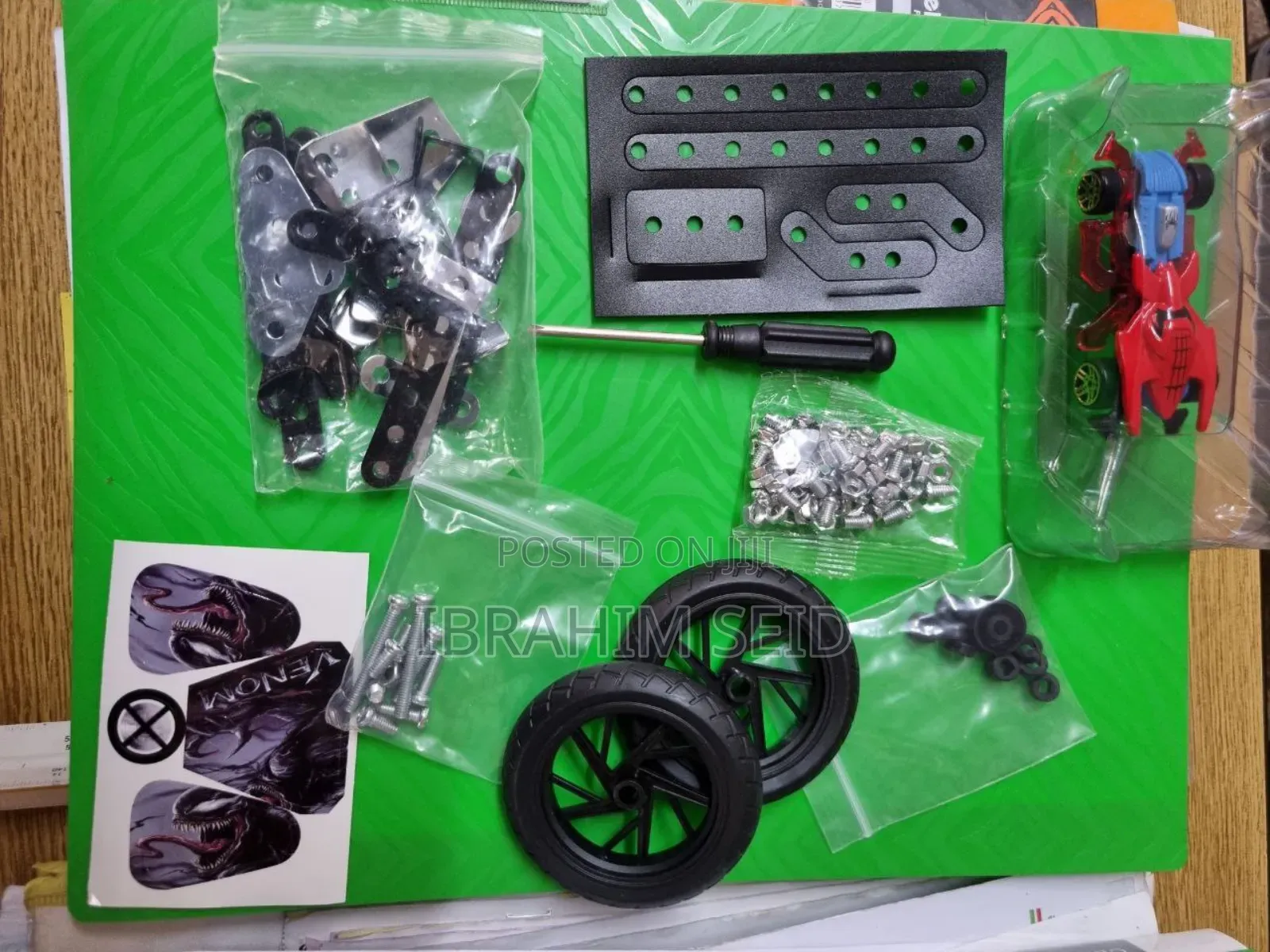 Hot Wheels Steel Bike Building Set Ages 8+