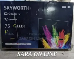 Sky Worth 75" Qled Google Tv ■■10year Warranty Free Delivery