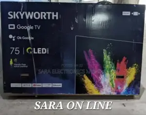 ◈Sky Worth 75" Qled Google Tv ■10-Year Warranty Free Delivery