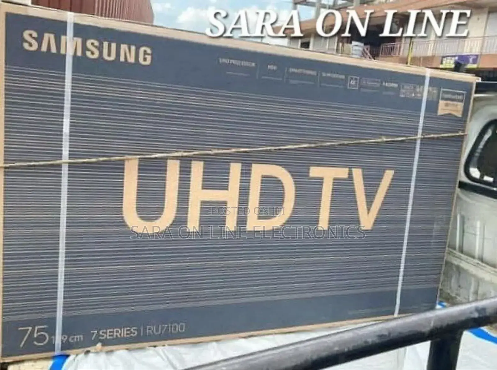 ♤Samsung 75" Uhd Tv New Model >>Free Delivery