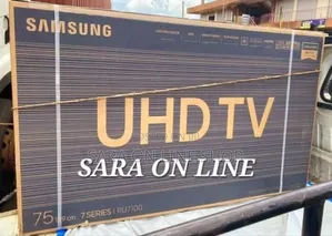 ♤Samsung 75" Uhd Tv New Model >>Free Delivery