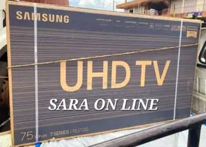 ♤Samsung 75" Uhd Tv New Model >>Free Delivery