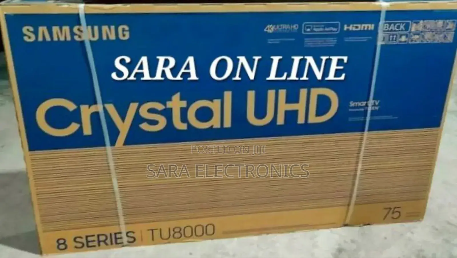 >>Samsung 75" 8saries Tv >>New 2025 >>Free Delivery