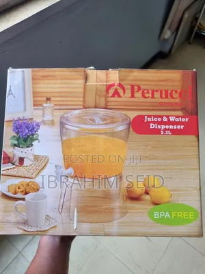 Perucci Juice Water Dispenser. *It Has a Capacity of 5.3 Liters