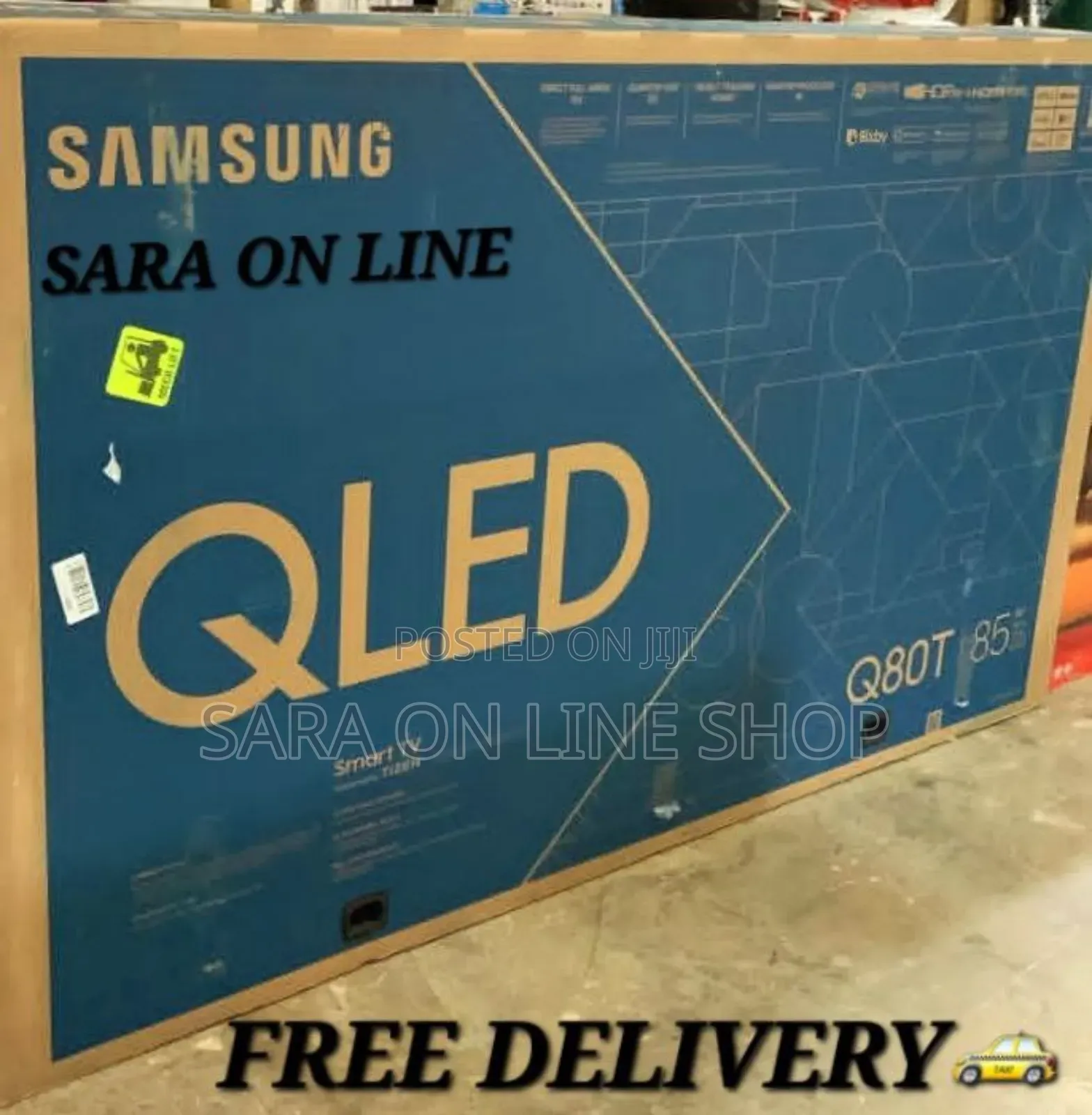 ♤♤Samsung 85" Qled Smart Tv New Model ●Free Delivery