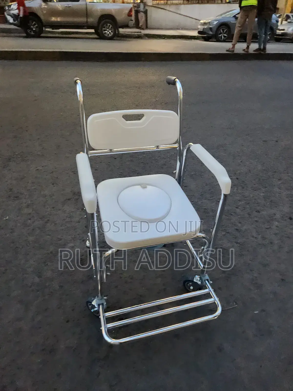 Commode Wheelchair輕易with Brake Medical Wheelchair奢侈wheelchair Medical