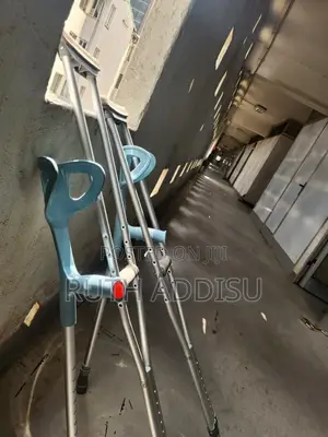Photo - Elbow Axillary Crutches痲我medical Bilateral Crutches乏人pair Crutches New