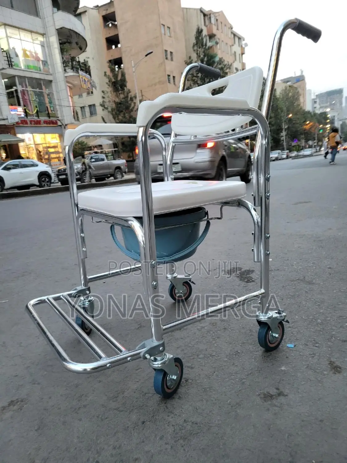 Toilet Chair实茶commode Chair豹粵rustproof, Easy to Clean and Wipe