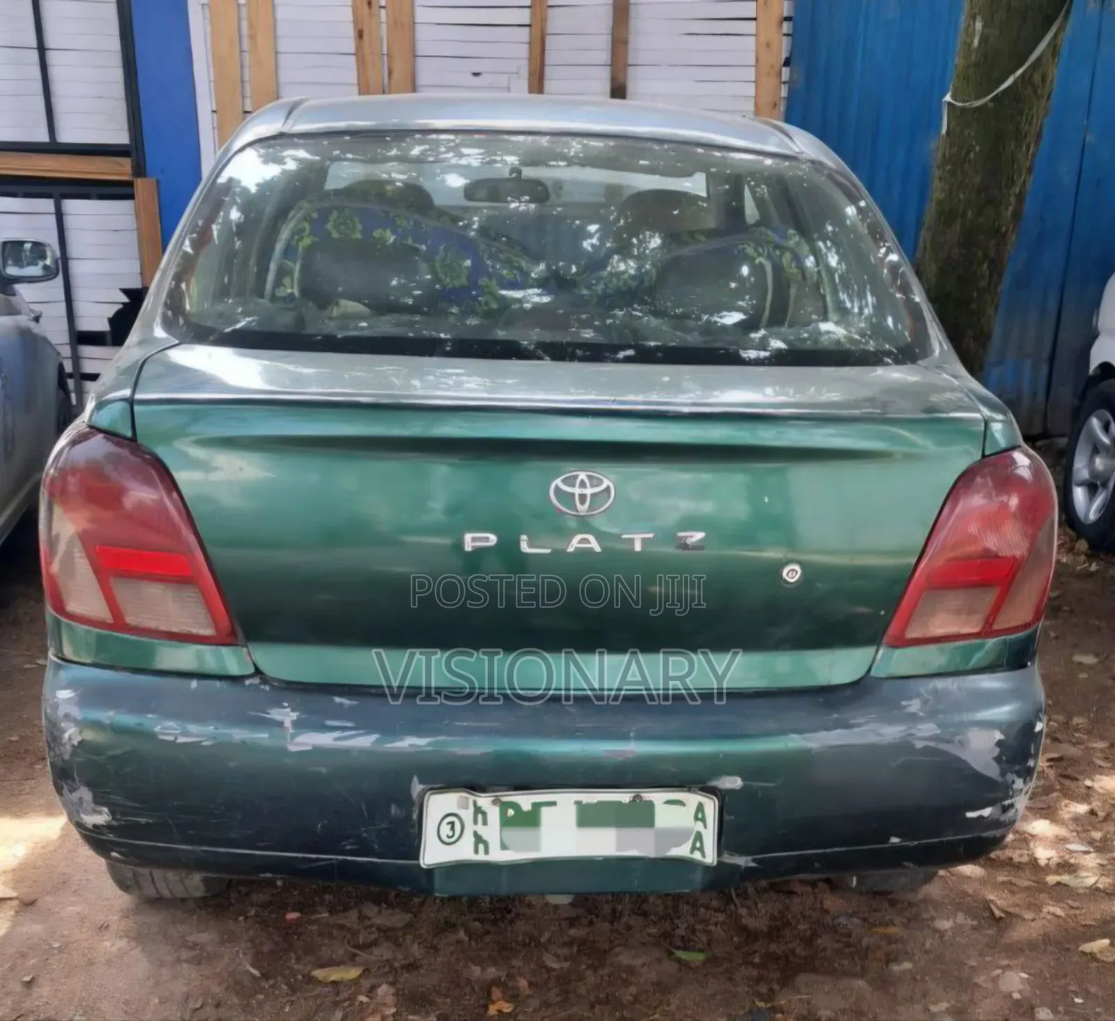Toyota Platz 2001 Green