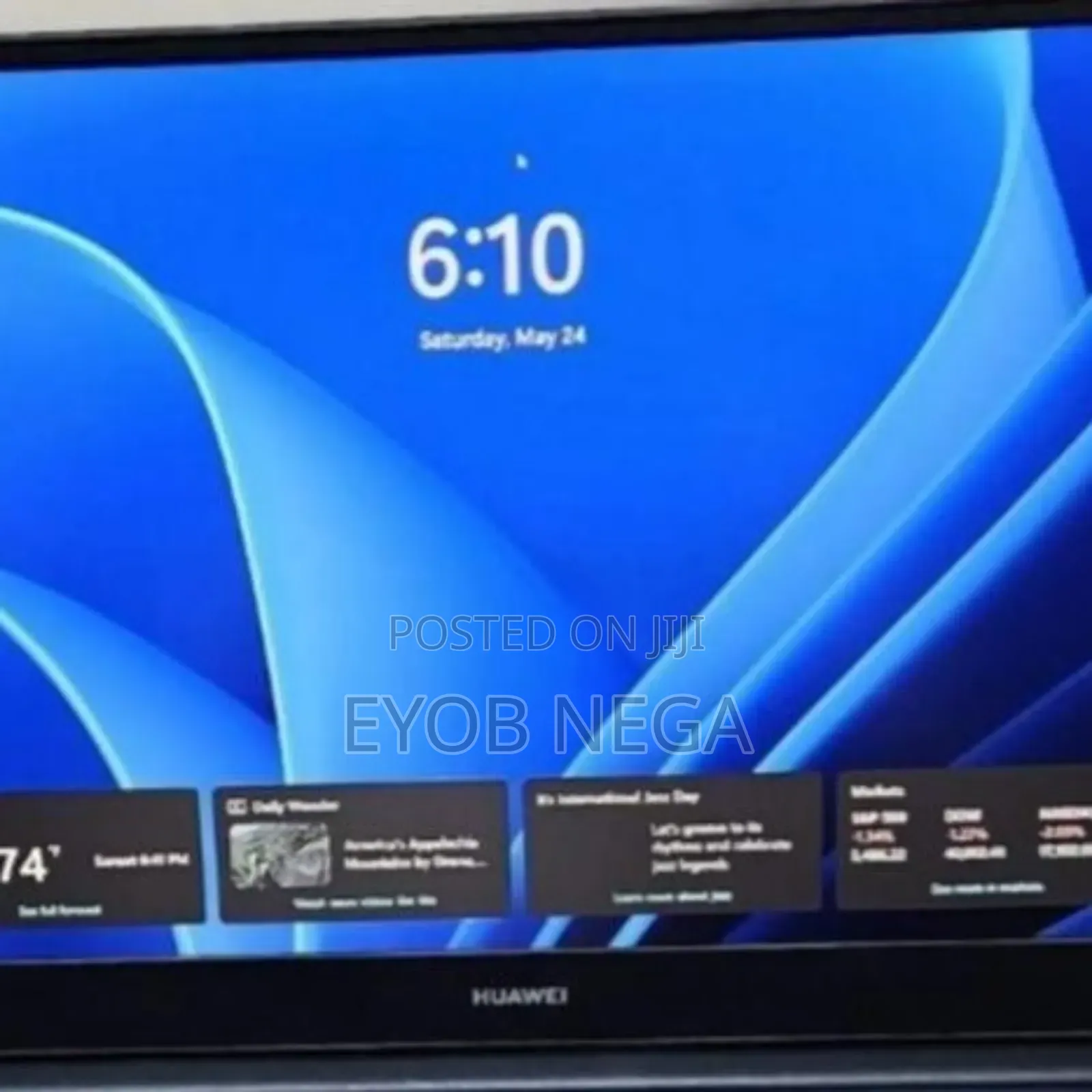 New Laptop Huawei MateBook HZ-W19 8GB Intel Core i5 SSD 512GB