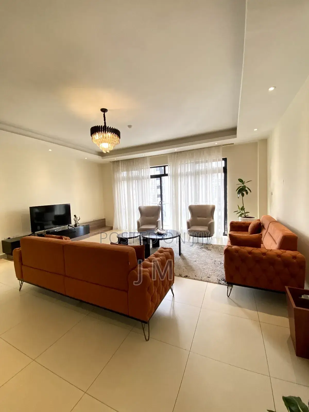 Furnished 3bdrm Apartment in Bole for rent
