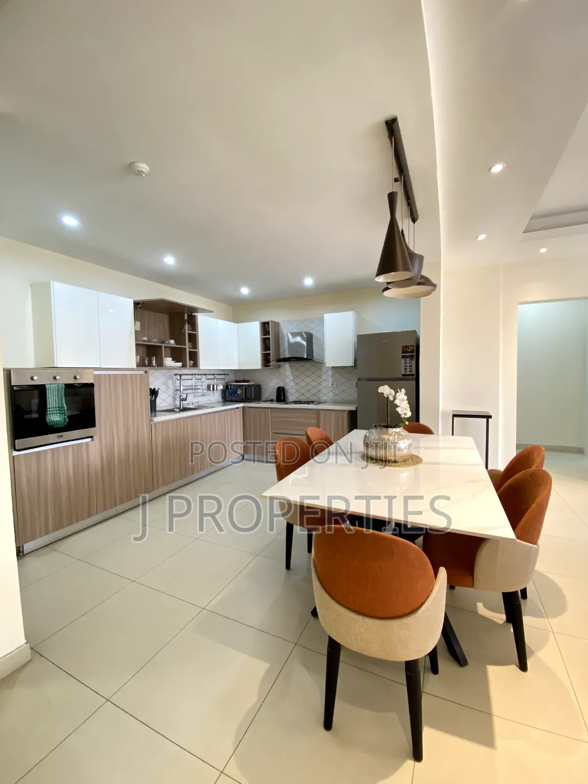 Furnished 3bdrm Apartment in Bole for rent