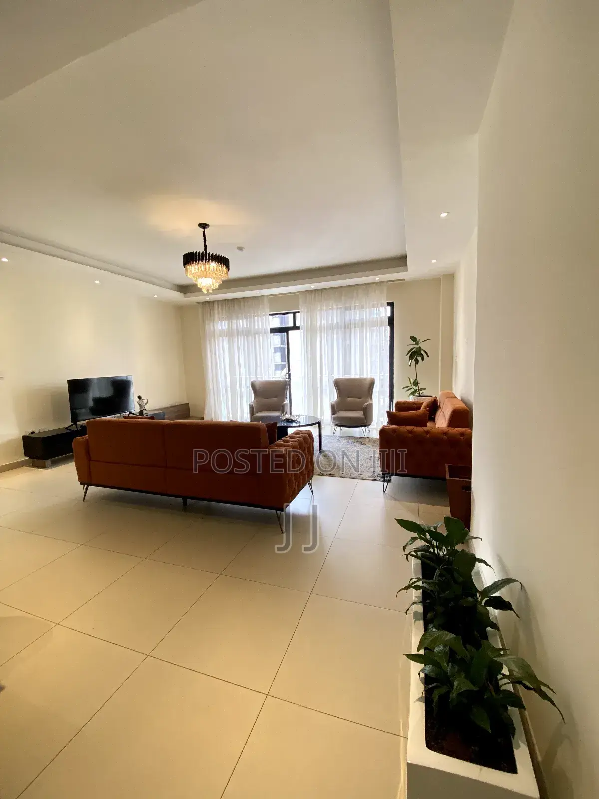 Furnished 3bdrm Apartment in Bole for rent
