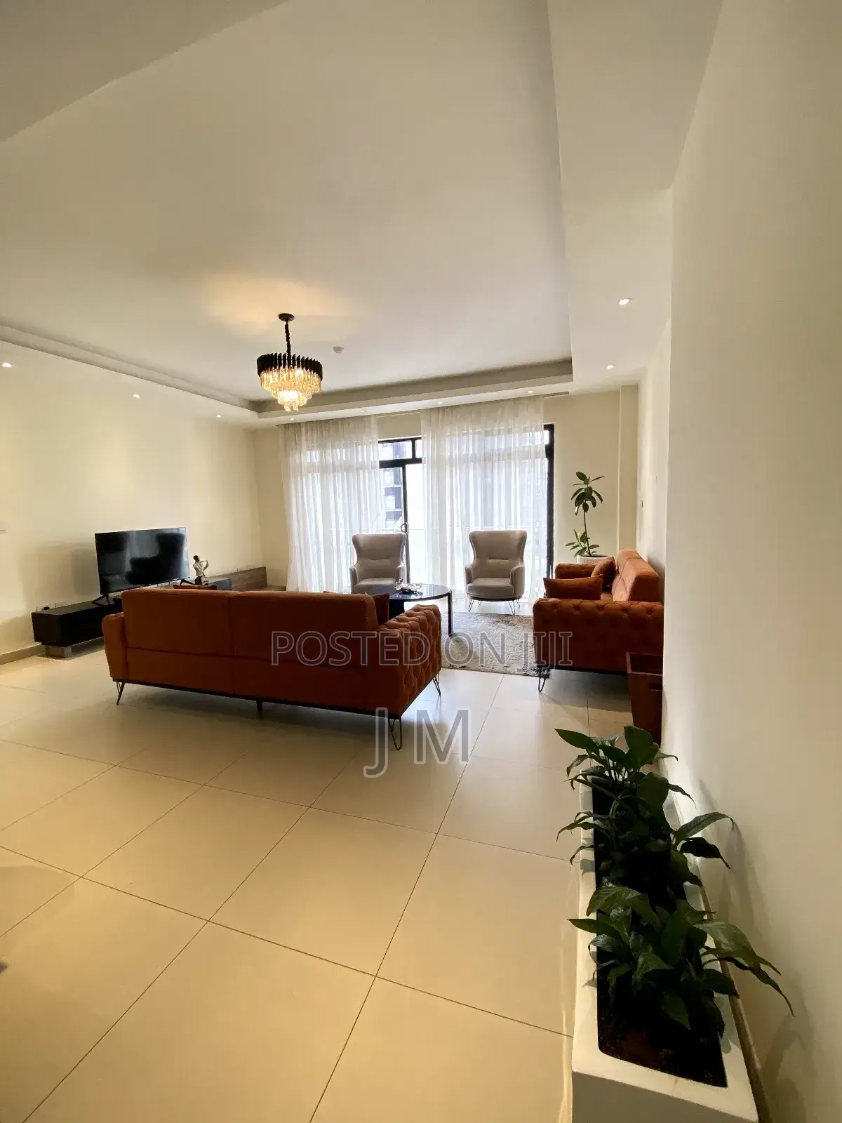 Furnished 3bdrm Apartment in Bole for rent