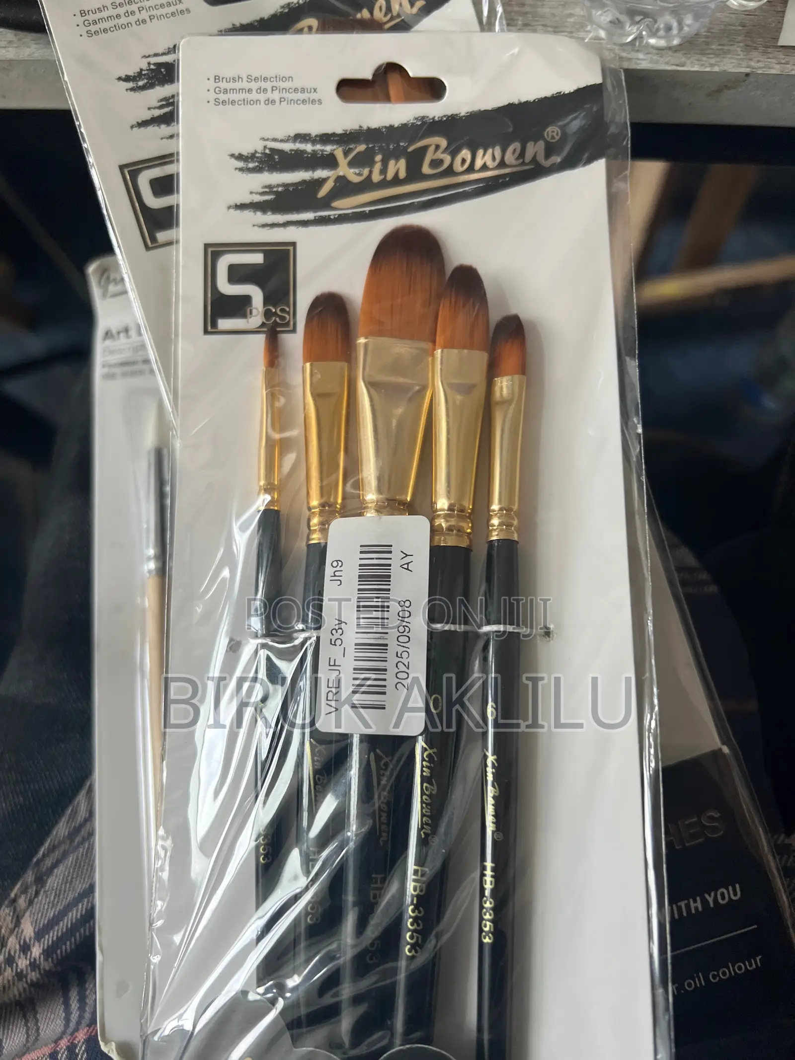 Xinbowen 5 Sets of Artist Brushes