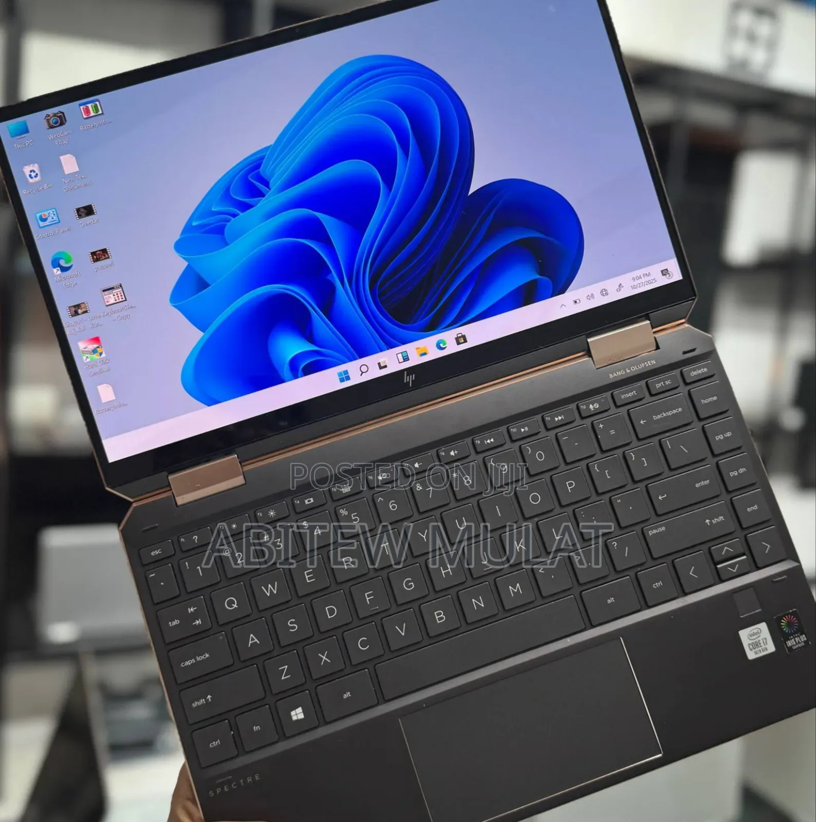 New Laptop HP Spectre X360 16GB Intel Core I7 SSD 512GB