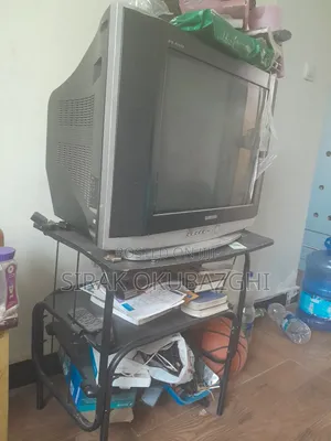 Samsung Tv With Receiver and Dish