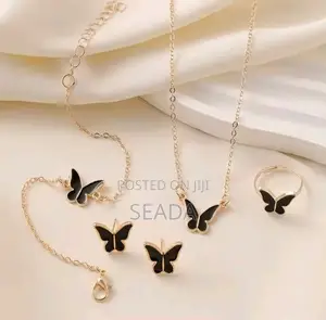 Photo - Butterfly Jewellery Sets 4pcs