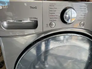 Lg Front Load Washer Dryer, 17/10kg -Steam, Wi-Fi Thinqtm