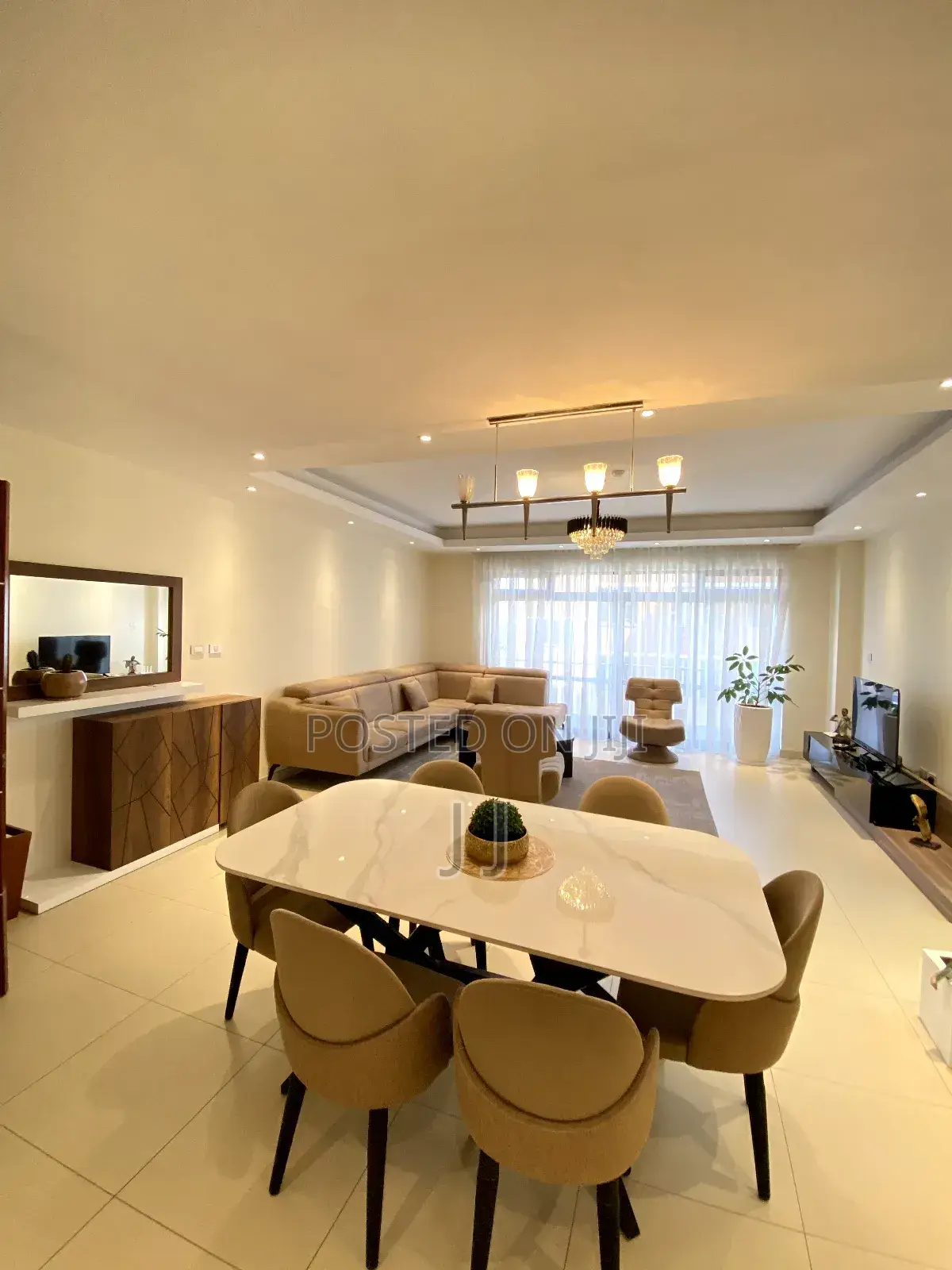 Furnished 2bdrm Apartment in Bole for rent
