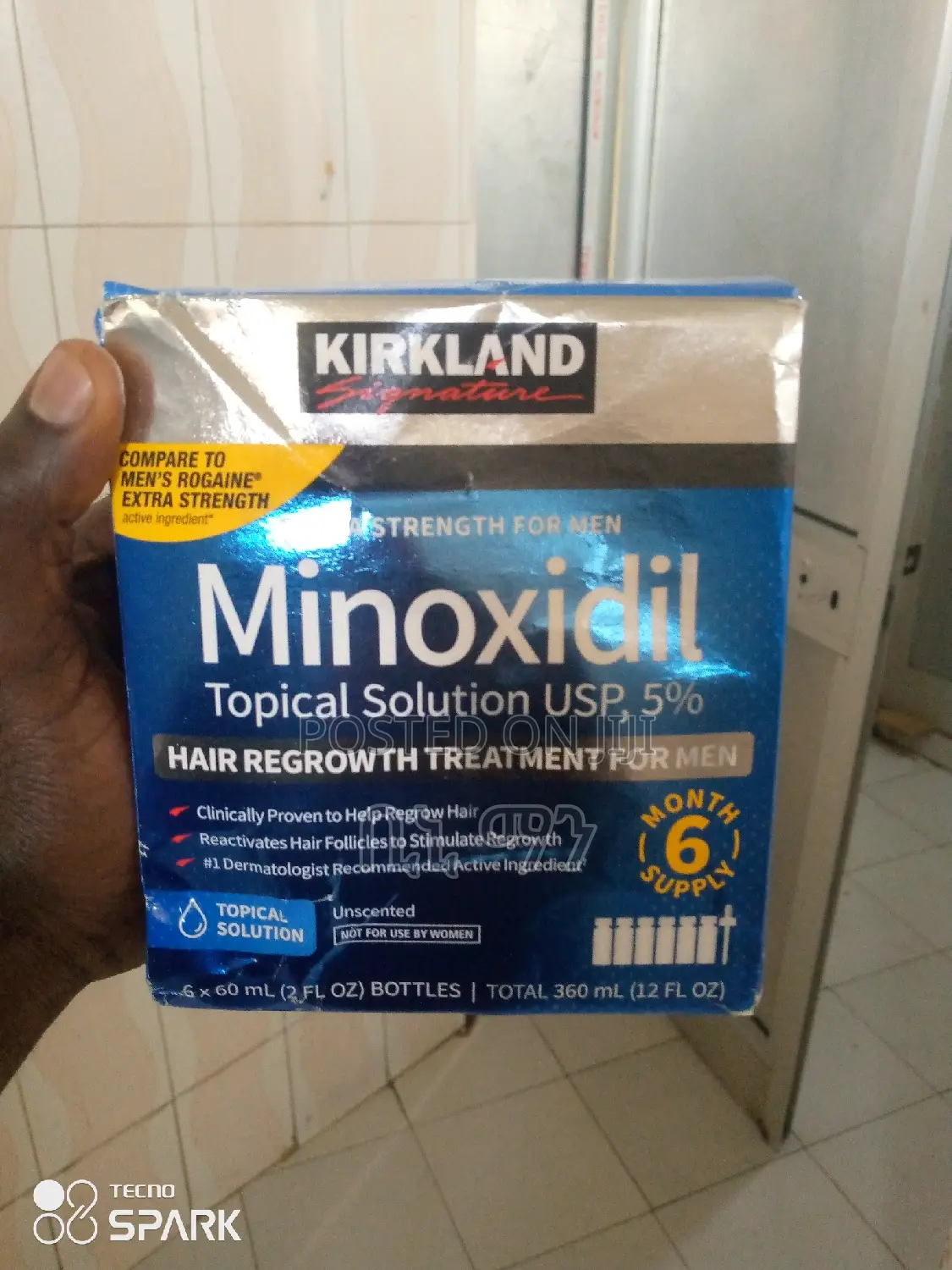 Original Minoxidil 5% Improvid From Usa (Cosco Fabric).