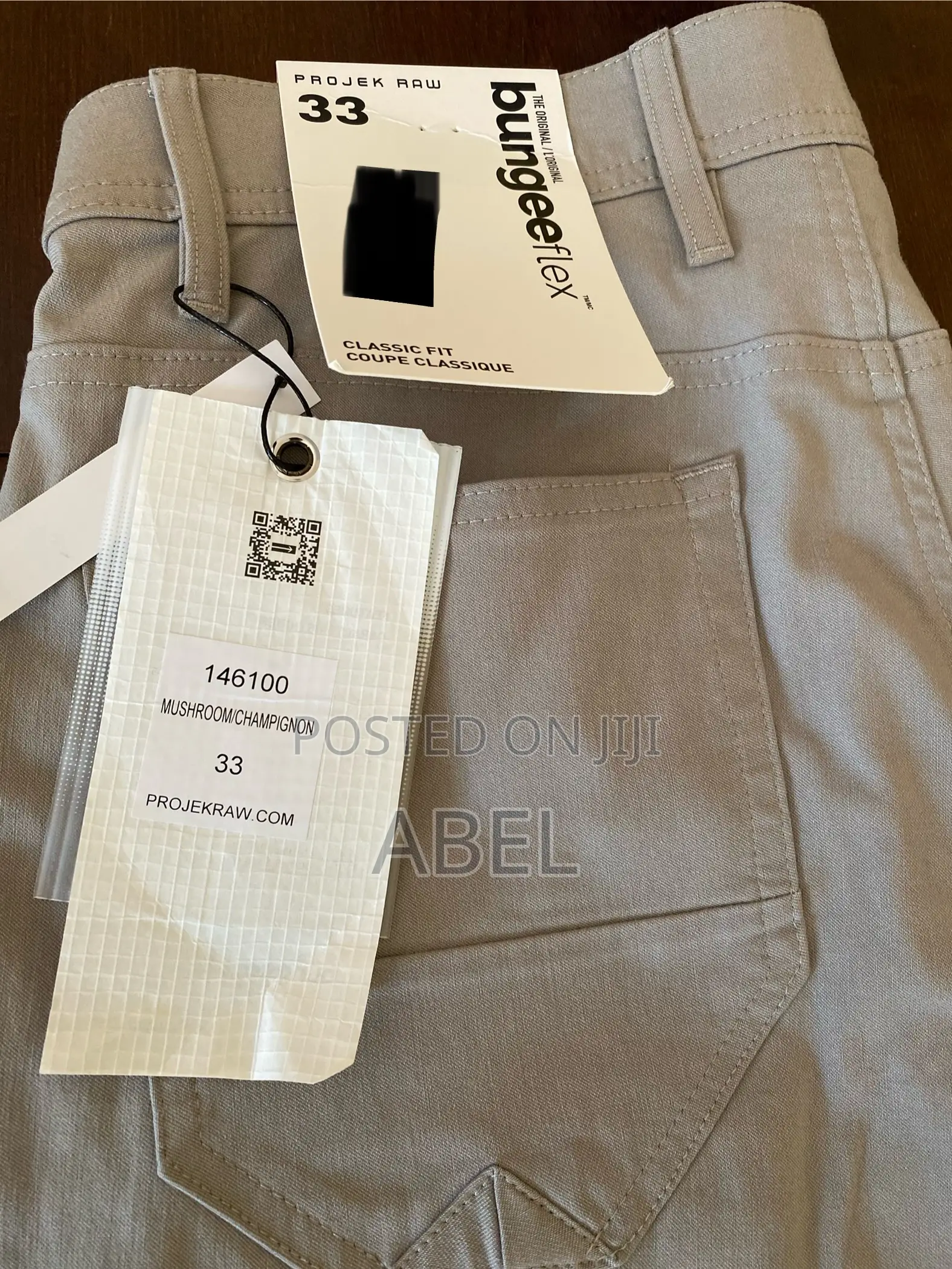 Projek Raw Bungeeflex Classic Fit Pants – Size 33