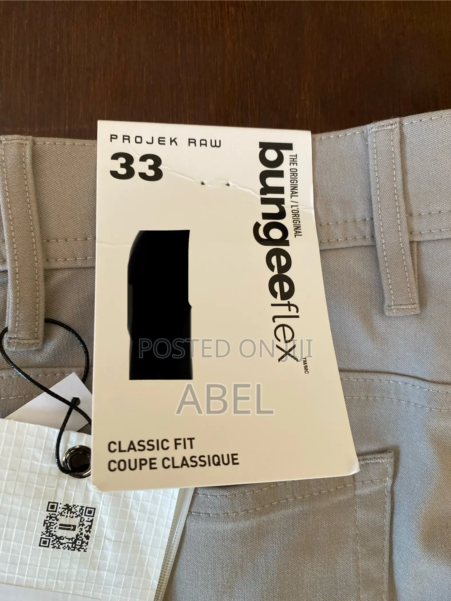 Projek Raw Bungeeflex Classic Fit Pants – Size 33