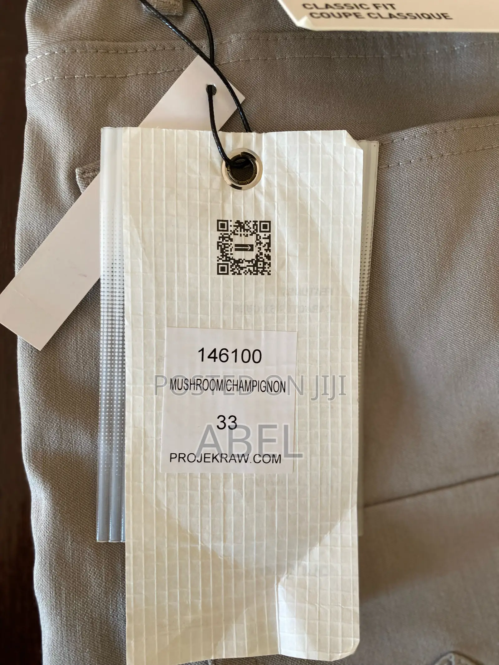 Projek Raw Bungeeflex Classic Fit Pants – Size 33