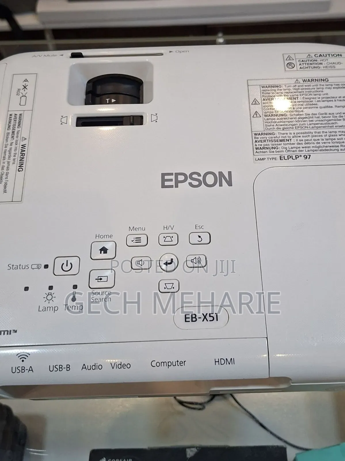 Epson Projector Model: Eb-X51 Has: Bag Remote Model Name: Eb-X51