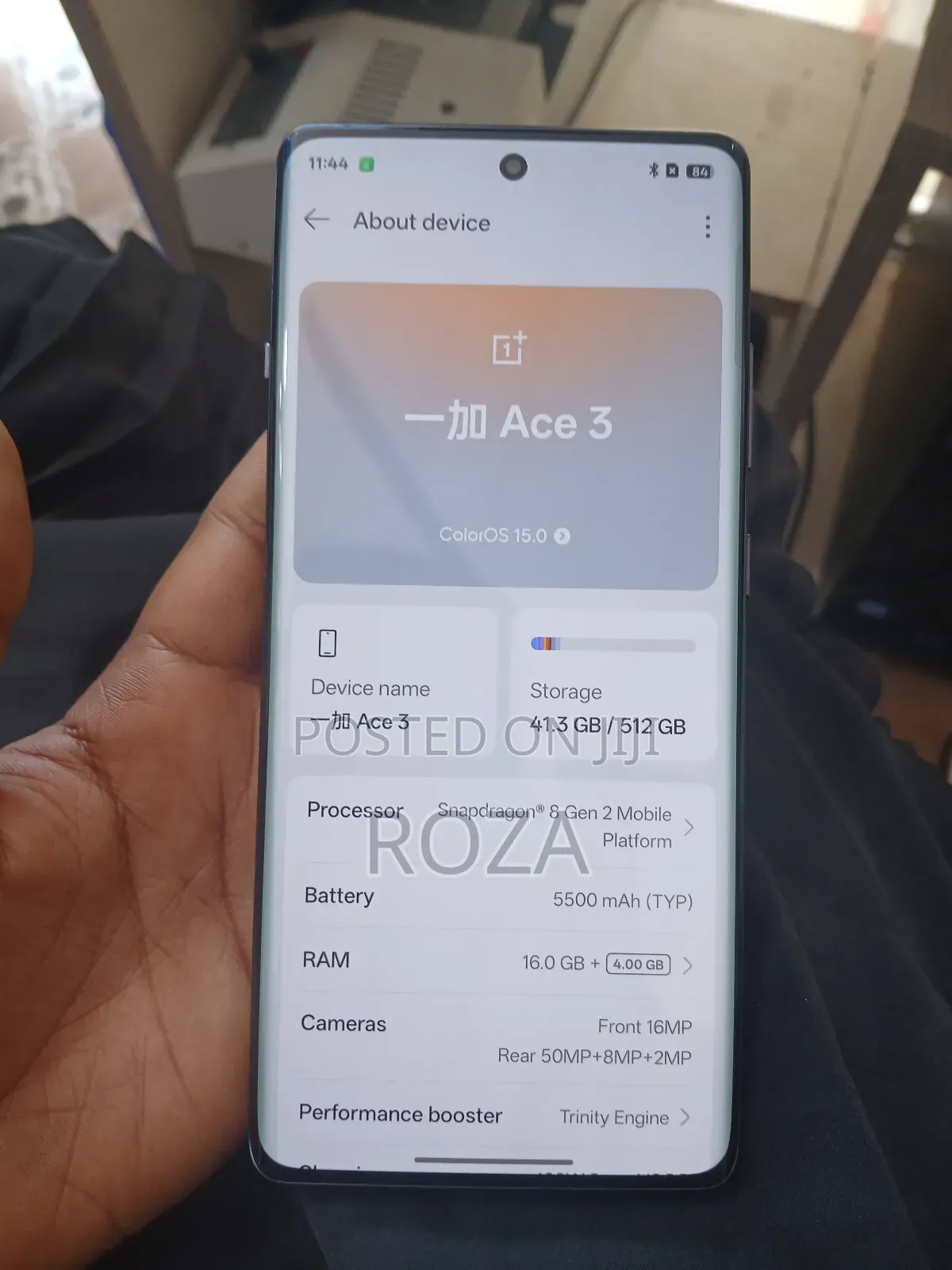 New OnePlus Ace 3 512 GB Silver