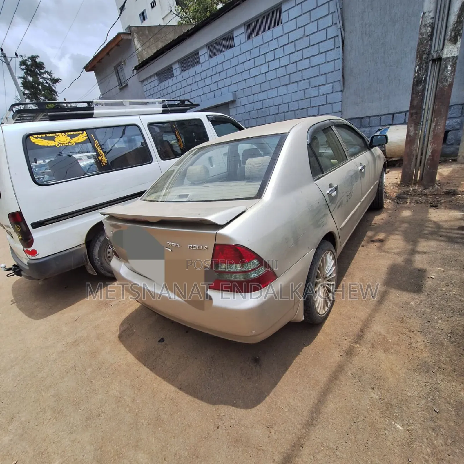 Toyota Corolla 2003 Gold