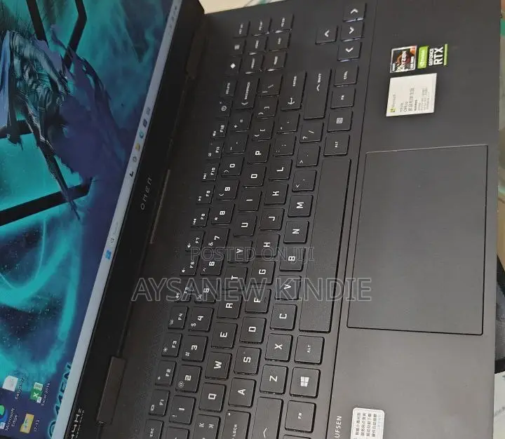 New Laptop HP Omen 15 16GB SSD 512GB